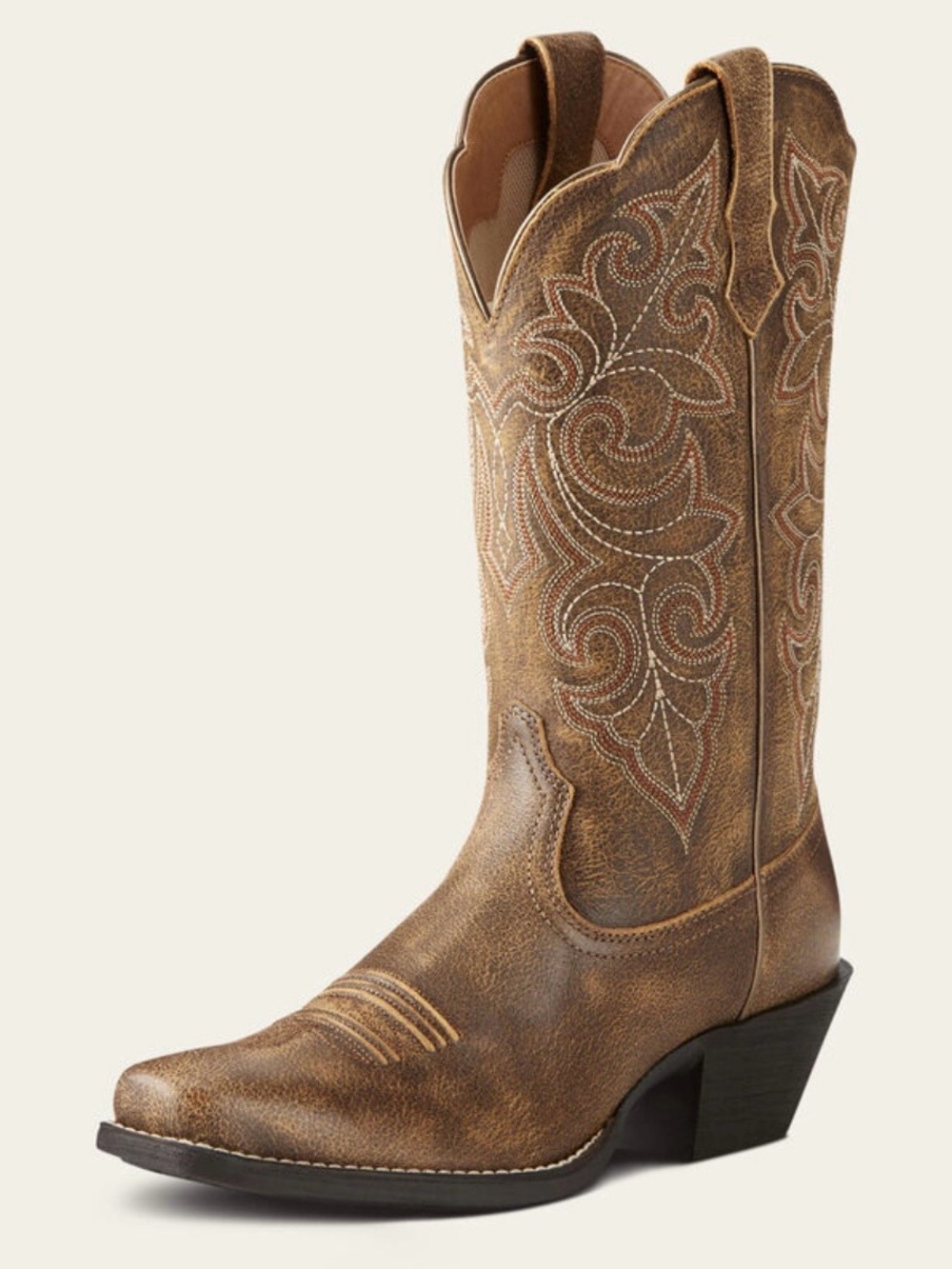Ariat Round Up Square Toe Western Boot: worn once